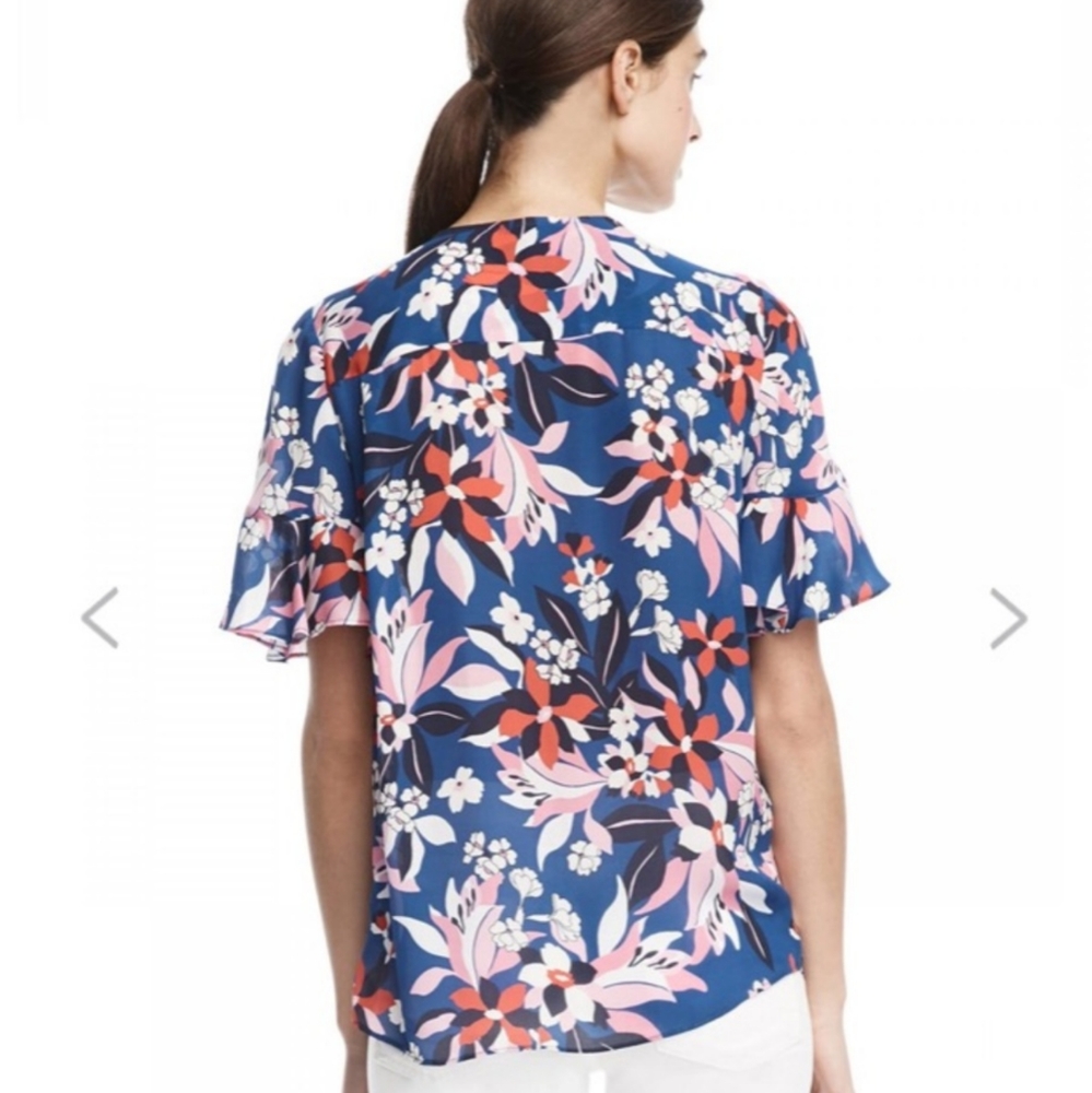 Bellamy Draper James Flutter Sleeve Top 6 - image 3